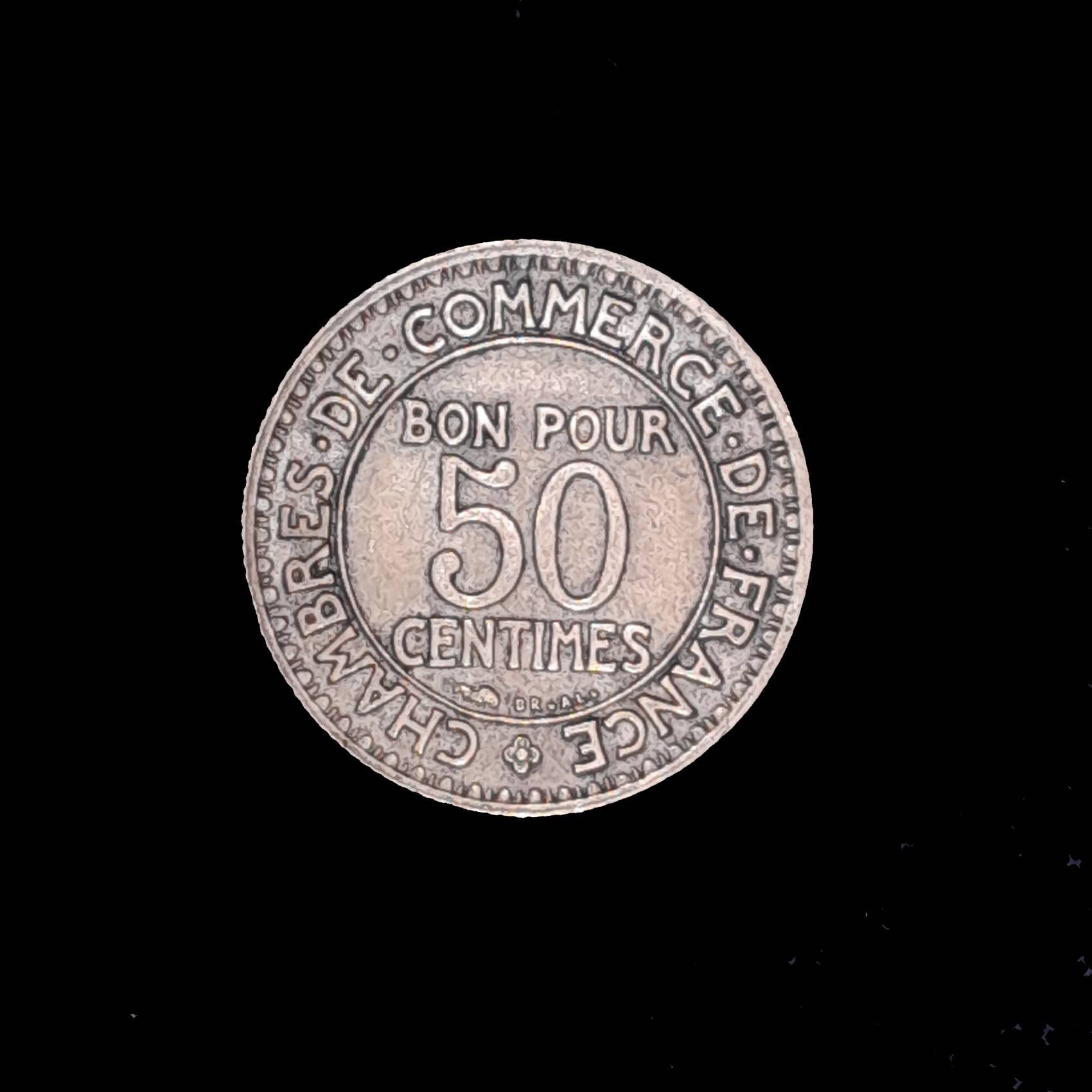 Francia 50 Centimes 1924 Excelente KM 884