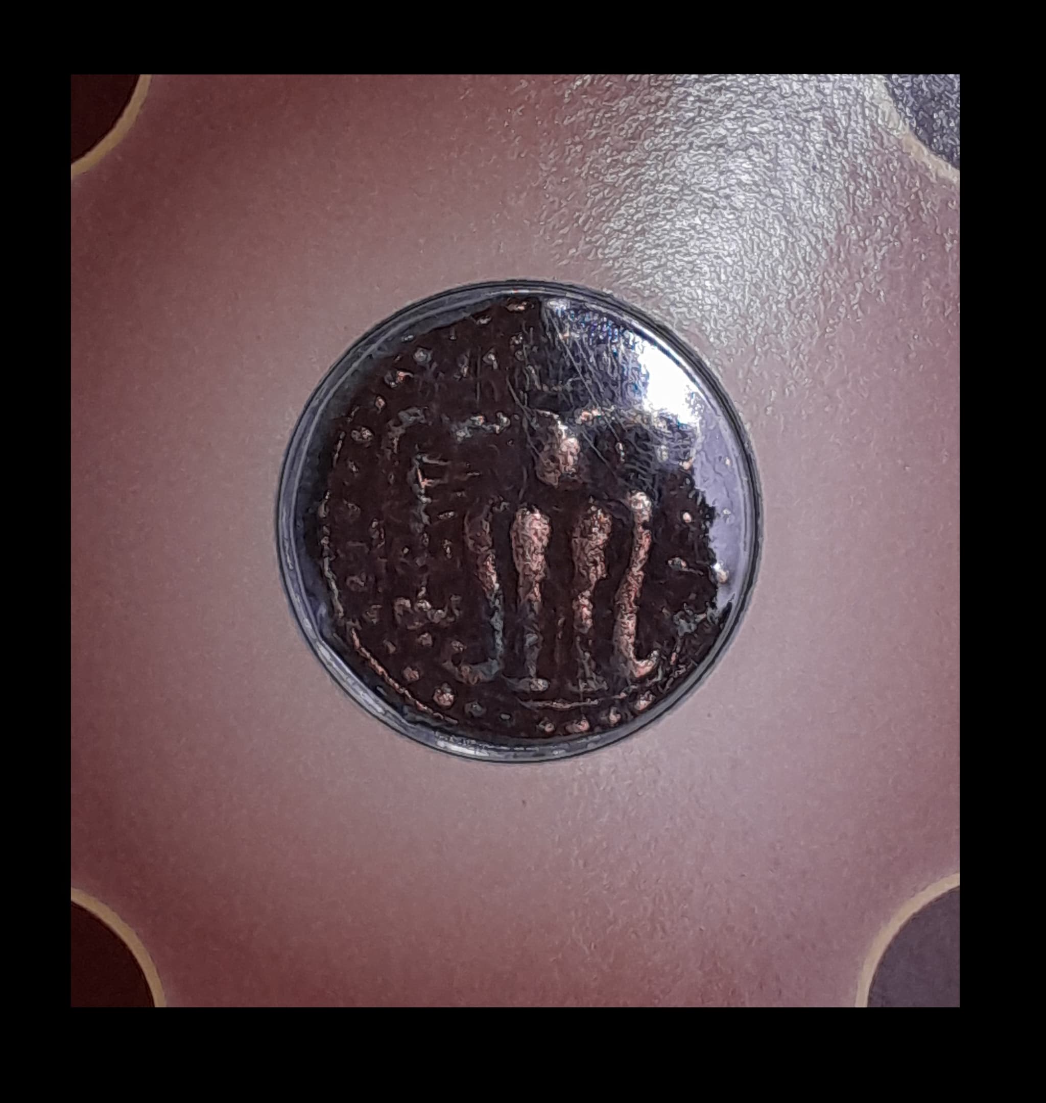 Reino Kandy de Ceylon 1 Massa 1153/86 Parakramabaahu I