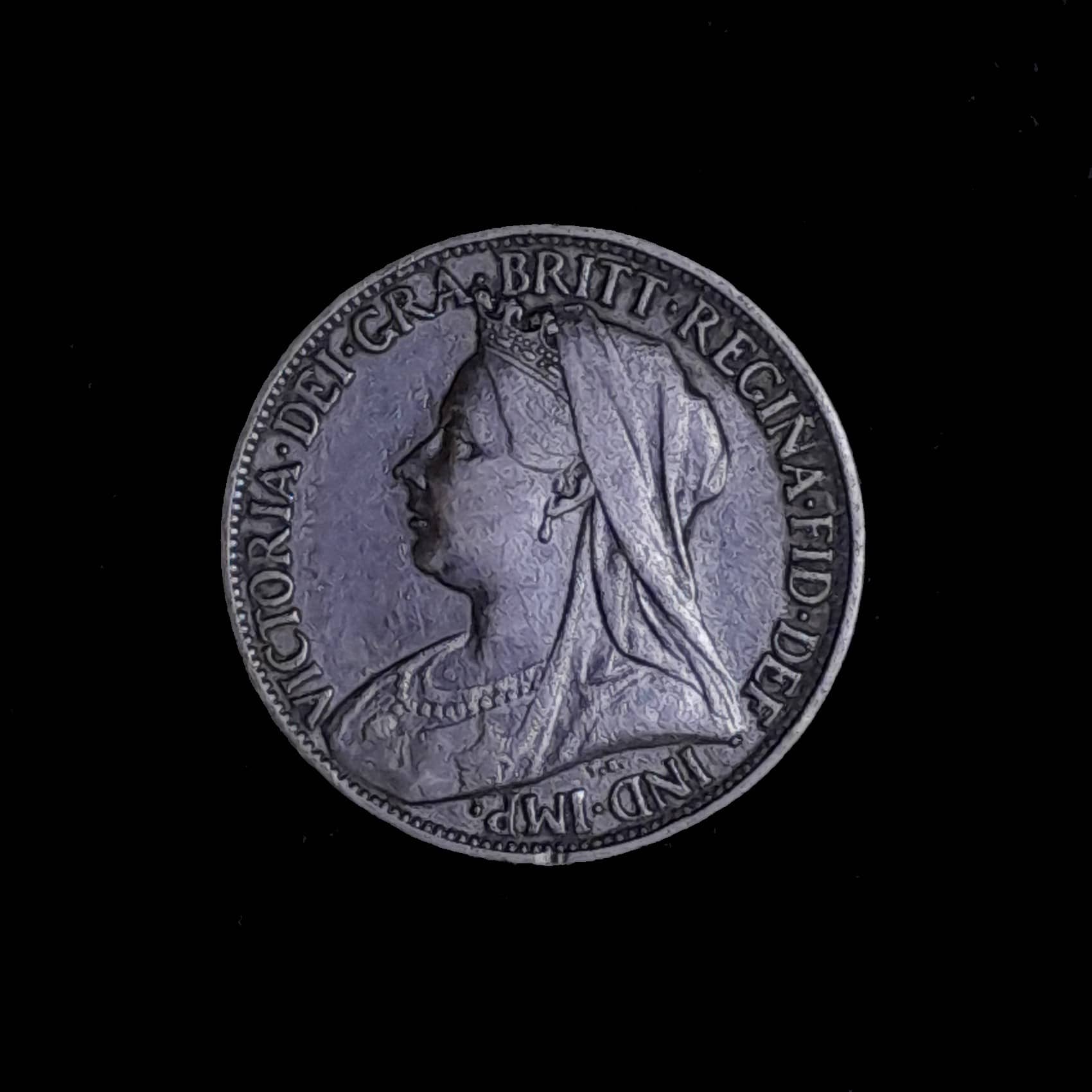 Gran Bretaña 1 Farthing 1901 Excelente KM 788 Victoria
