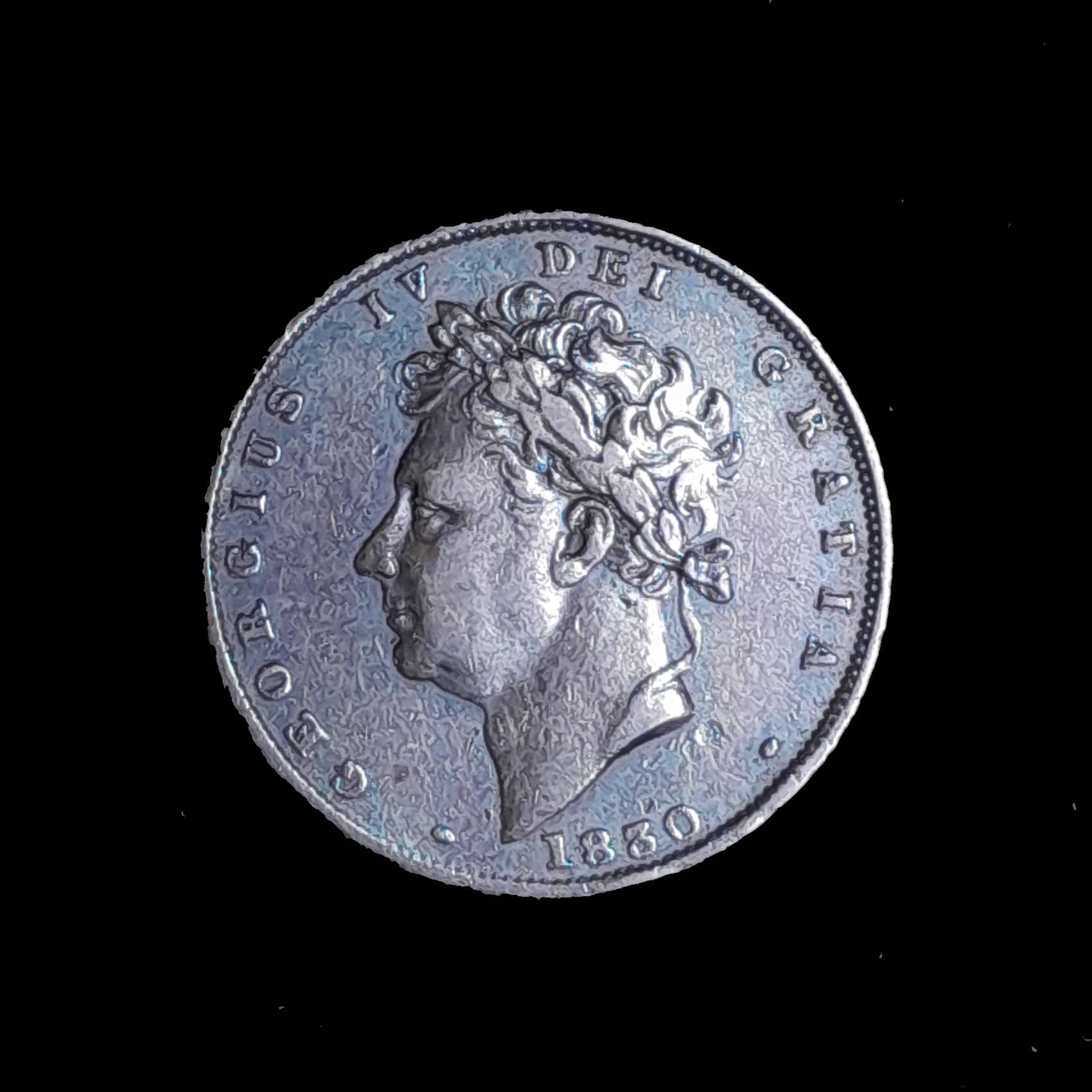 Gran Bretaña 1 Farthing 1830 Exc KM 697 Jorge IV