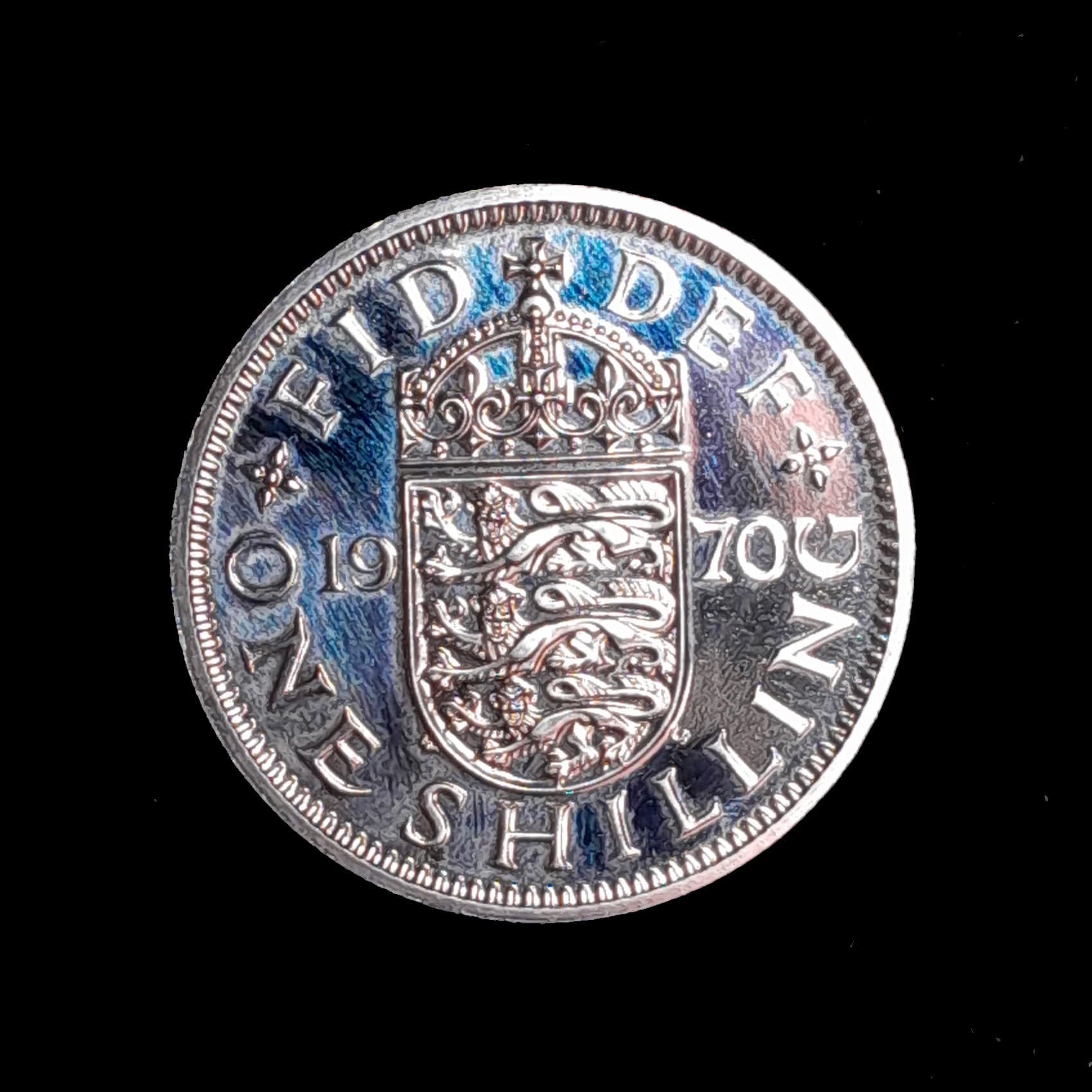 Gran Bretaña 1 Shilling 1970 SC Proof KM 904