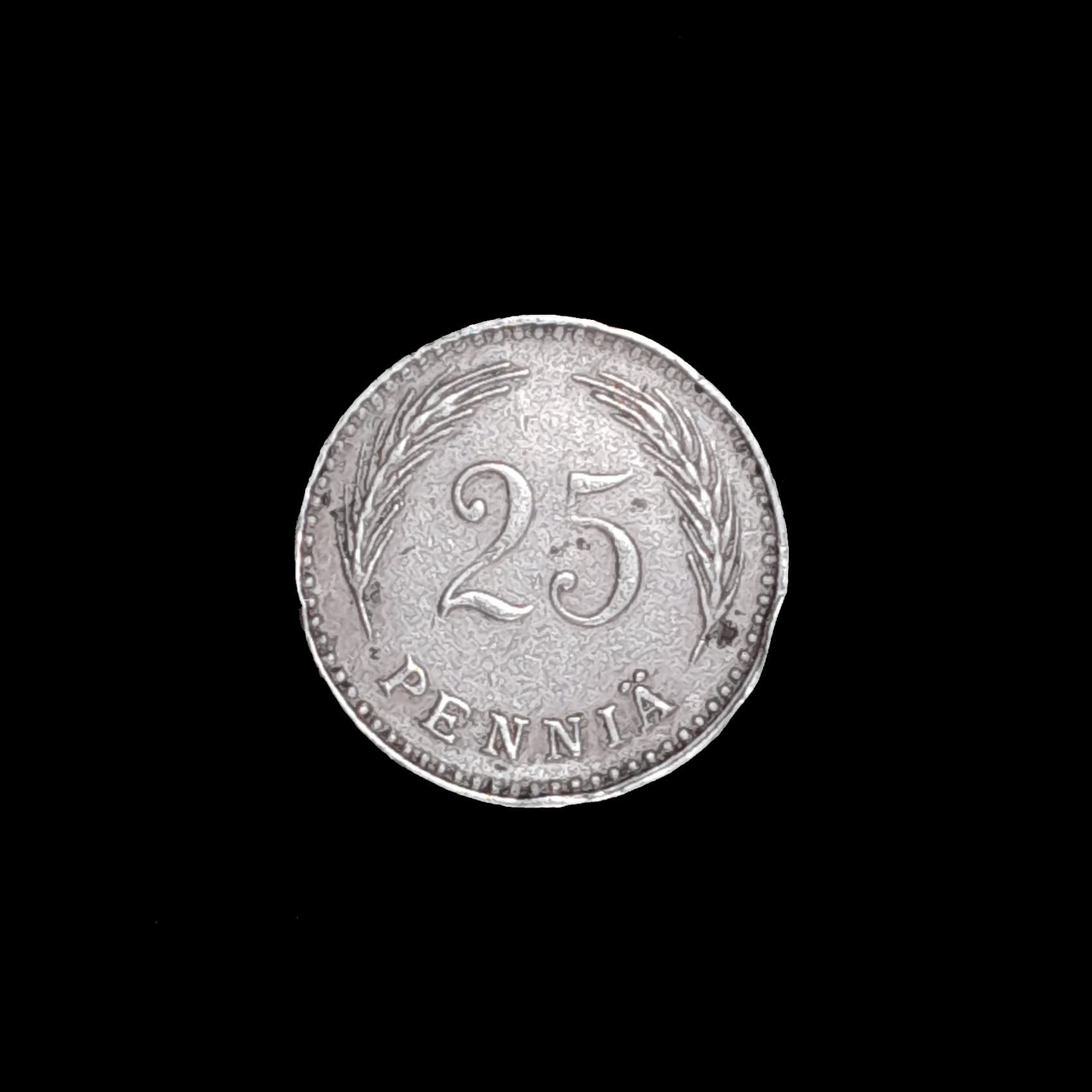 Finlandia 25 Pennia 1921 Muy Bueno KM 25