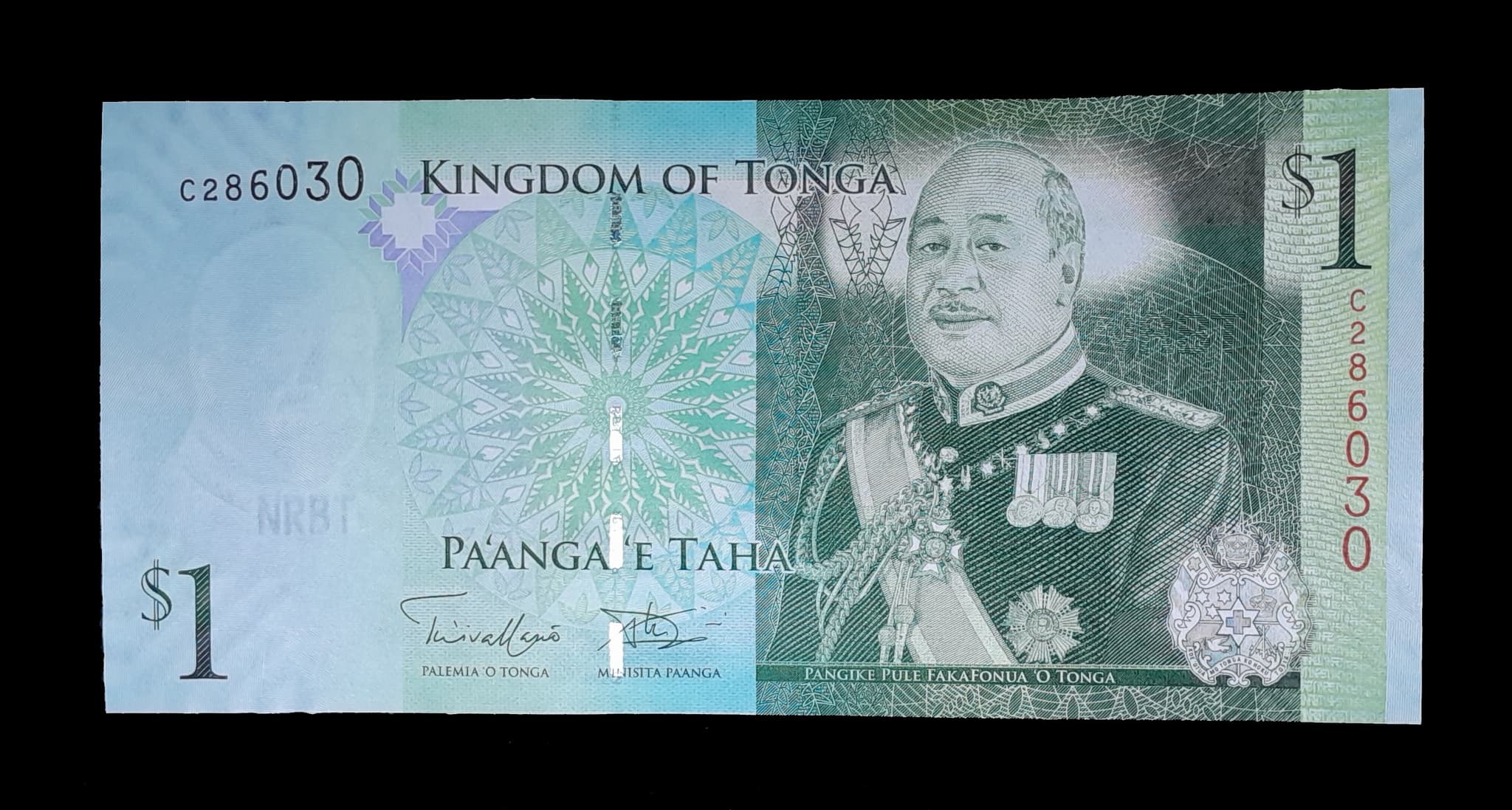 Tonga 1 Panga 2009 Sin Circular Pick 212b