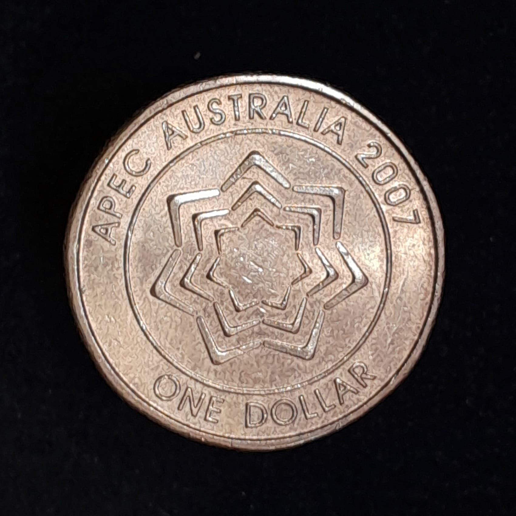 Australia 1 Dólar 2007 SC KM 1040 APEC Australia