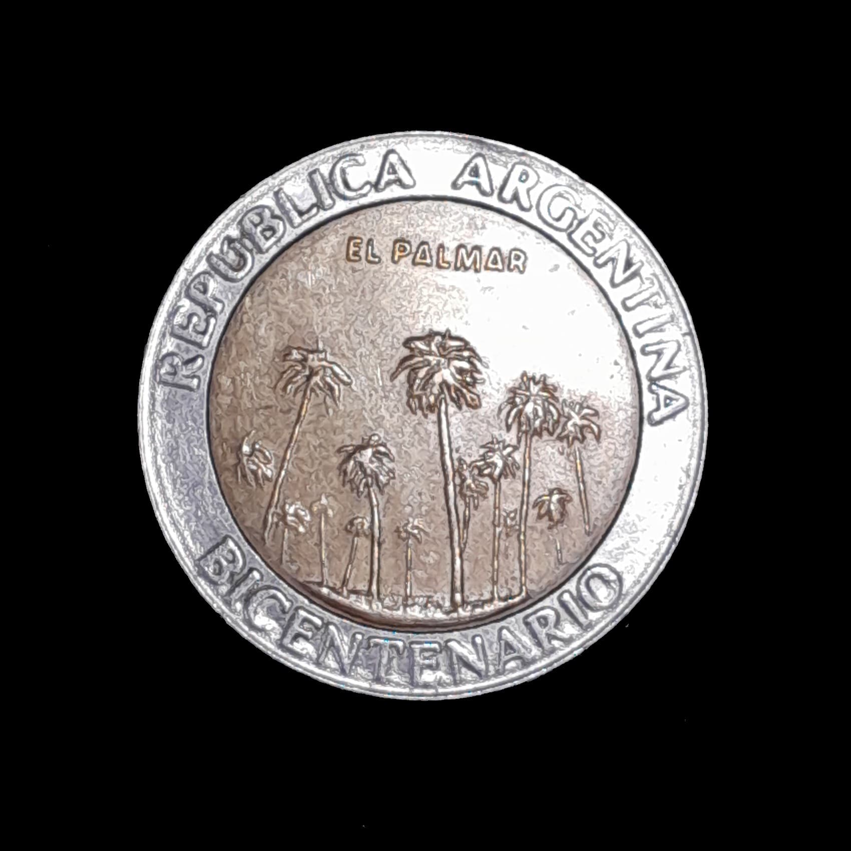 Argentina 1 Peso 2010 Excelente CJ 6.21 El Palmar Piso Bajo