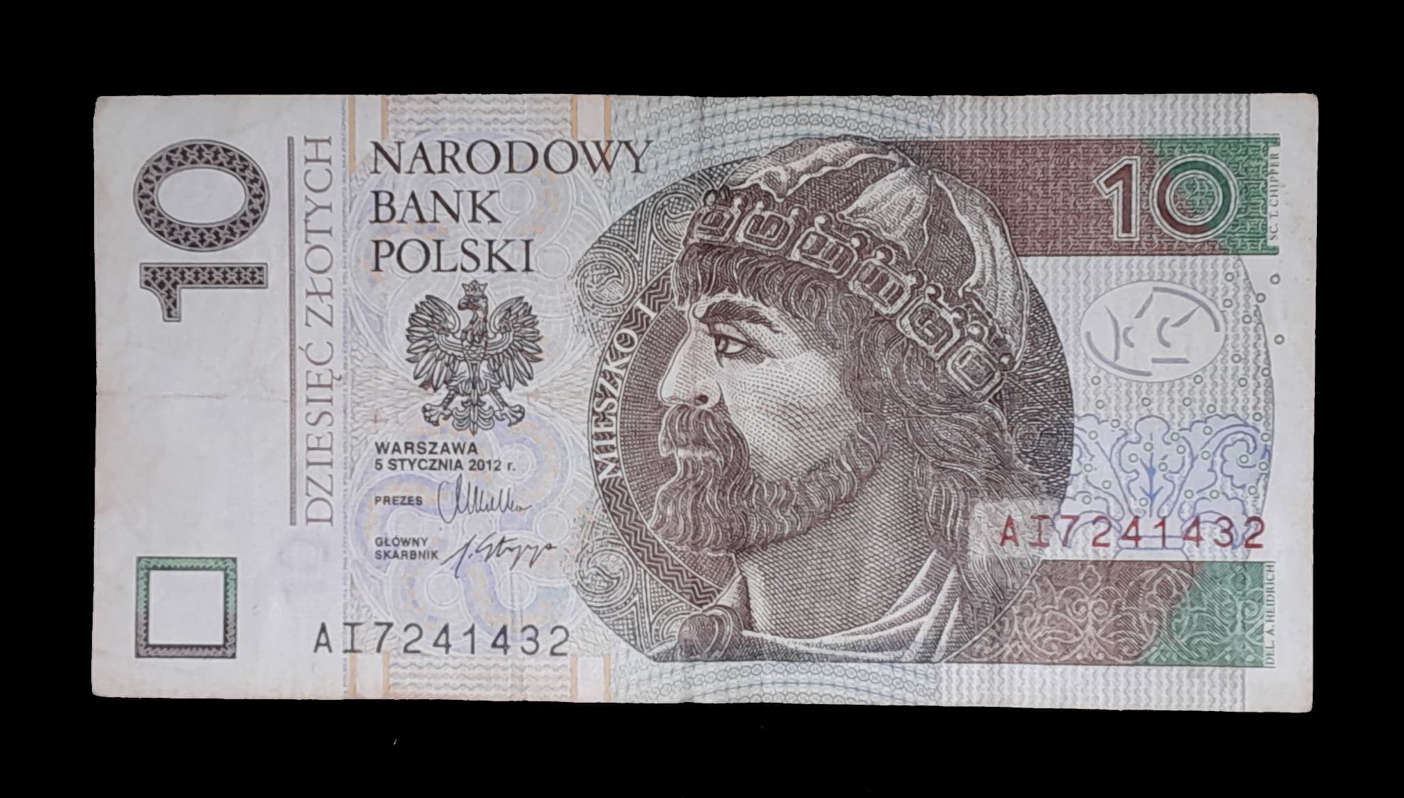 Polonia 10 Zlotych 2012 Muy Bueno Pick 183a
